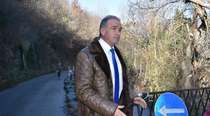 Христо Грудев извърши оглед на дейностите при свлачището при НПК Асенова крепост