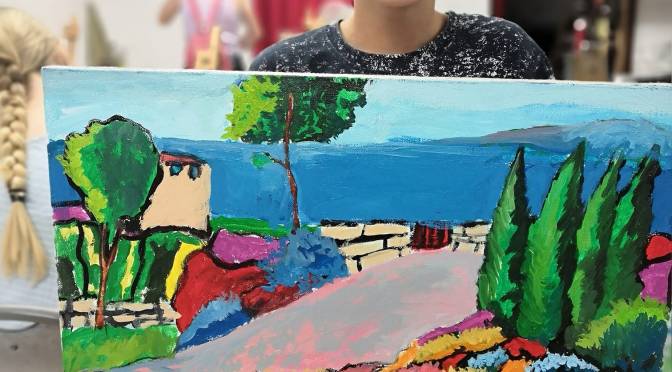 10-годишен пловдивски талант показва изложба в РУО Пловдив